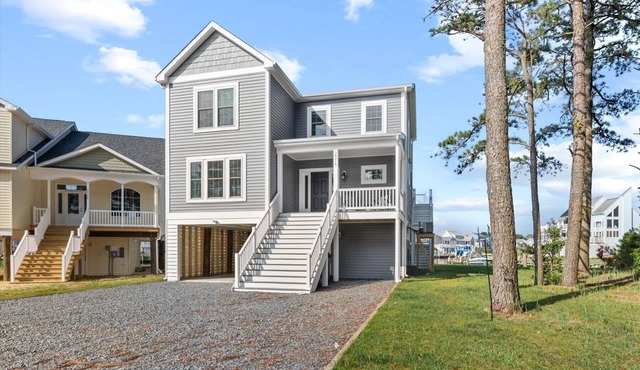Canalfront home with bulkhead by Seaside Vacations & Sales