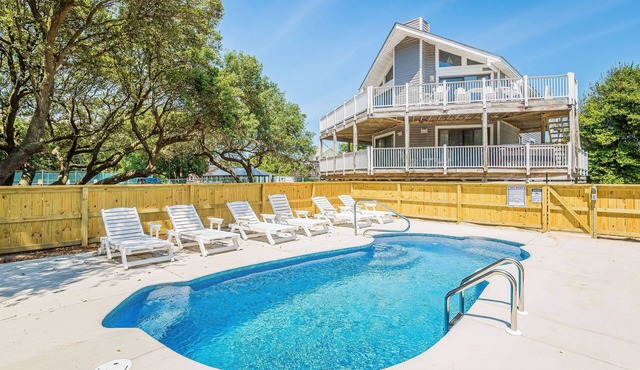 Captain's Perch - Duck, Northpoint, 400 Yds to Beach, Pool, Hot Tub, Events, Flex Stays