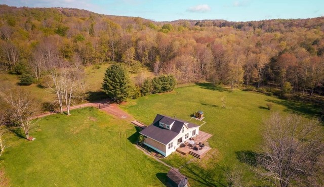 Catskills Escape on 4 Acres w/Sauna & Fenced Yard