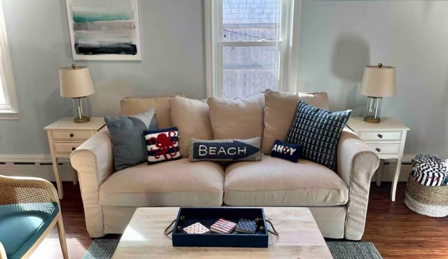 Charming 2-bd Home Steps to Falmouth Heights Beach w/Fab Fenced Patio & Yard