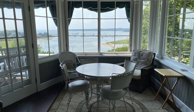 Commanding Views over Megansett w/Beach/Boat House/Dock/Sunsets/Air Conditioned
