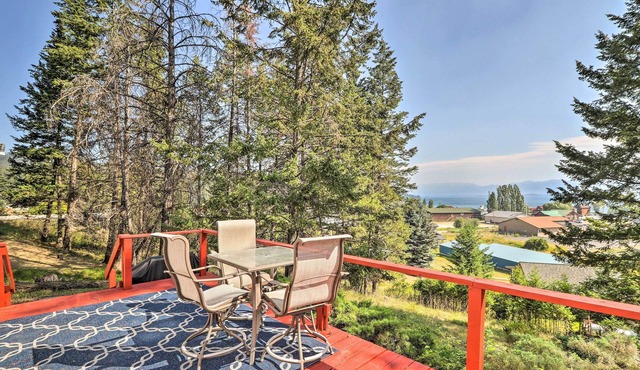 Cozy Lakeside Home w/Lake & Mountain Views!