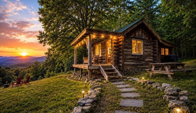 Cozy Rustic Cabin with Scenic Views