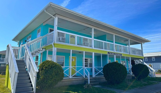 Downtown 10th Street The Reef Apartments - Short Walk To Beach/Boardwalk