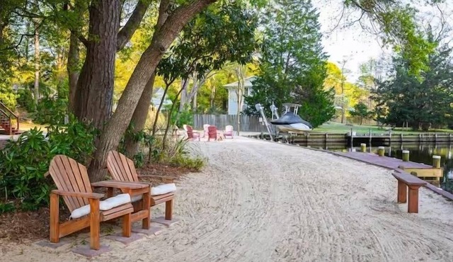 Enjoy a Backyard Beach Home in Southern Shores! The Kitchen’s Salt House OBX!