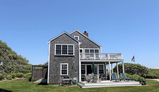 Grand Vacation Rental with 180-Degree Ocean Views on Nantucket, Massachusetts