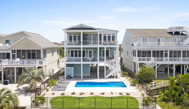 Here Comes the Sunset Intracoastal waterway view & short walk to the beach!
