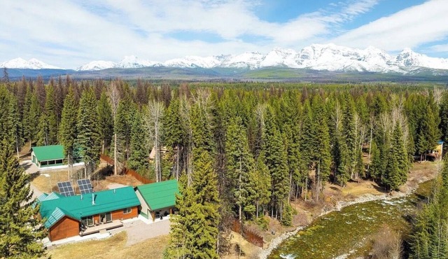 Hideaway & Stargaze in the Montana Pines - Cozy 2BR Cabin on Creek near Glacier