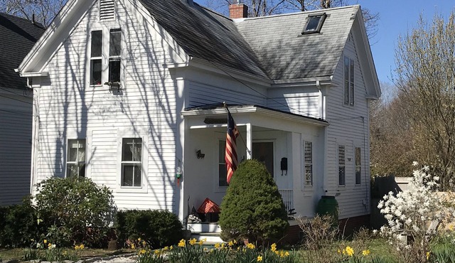 Historic 1850's Home, private ground floor and backyard.
