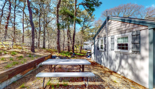 Historic Whitman house with alfresco dining deck - walk to beach and eateries