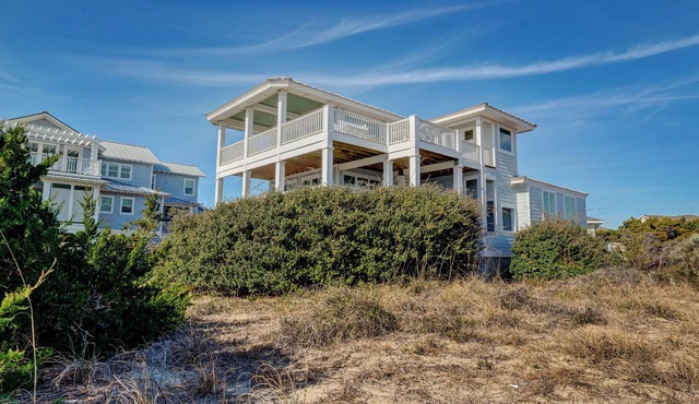 Incredible ocean views from Sand Castle on Bald Head Island