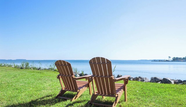 Kent Narrows 2 Acre Waterfront Escape Wake Up to Endless Water Views. Location!