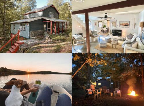 Lake Access Plunge Pool Pedal Boat SUPs Fire Pit