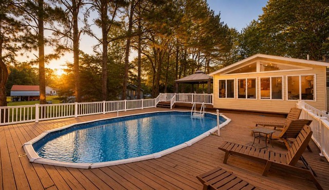 Lake Anna 3BR with Pool - Fire Pit & Cabana