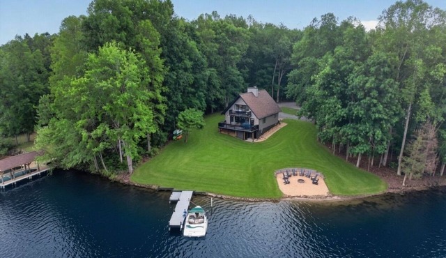 Lakefront King Beds Private Dock Kayaks Fire Pit On Private Warm Side Lake Anna