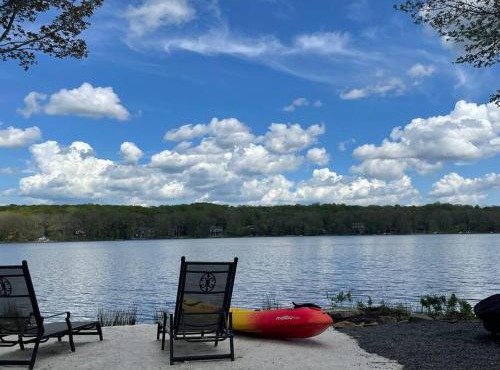 Lakeside Oasis with Kayaks, Hot Tub, & Fire Pit