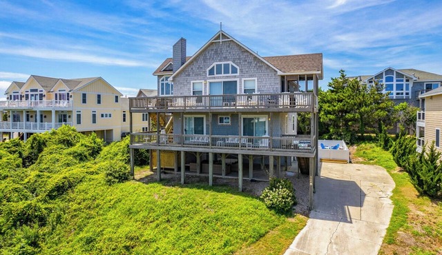 Lofty View ☀️ Semi-Oceanfront 4 BR home, Dog-Frendly 🐕 & Private Pool