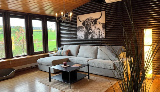 Loreley Hideaway - rustic wooden house in the Rhine-Lahn outdoor paradise in Bogel