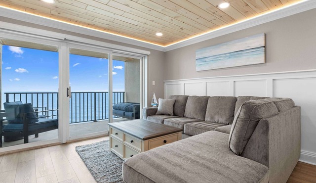 Luxe Oceanfront Penthouse | Pool, Hot Tub & Deck