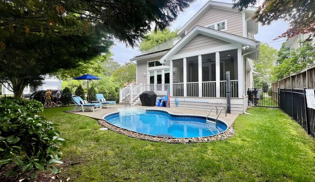 LUXURIOUS RENTAL WITH HEATED, SALT-WATER POOL - 228 NORFOLK, REHOBOTH BEACH