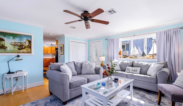 Luxury 2-Story PTown Condo: 5 Min Walk to Commercial St. Private Patio & Parking