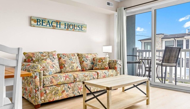 Modern 1BR w/Ocean Views & Parking - OCNJ