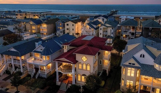 Modern 5BR Shore Escape – Elevator, Cabana Room & Steps to Boardwalk
