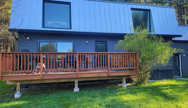 Modern Farmhouse in the Catskills on 5 acres of land. Ski resorts close by!
