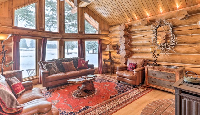 Montana Cabin Getaway > 30 Min to Glacier National Park, with a sauna & fire pit