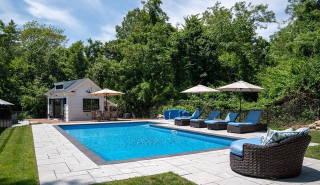 New 4 bedroom 2.5 bath house with pool in a private setting