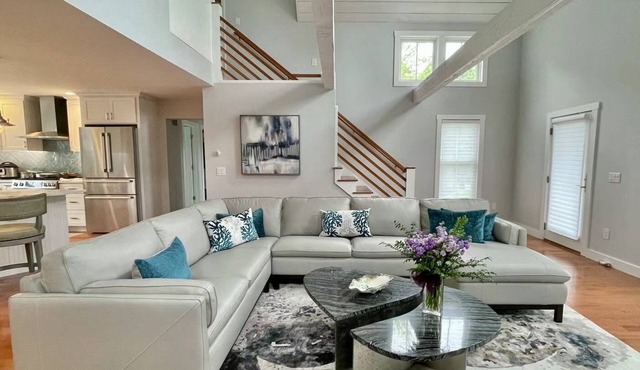 Newly Remodeled Seaside Getaway with Forest Beach in your backyard!