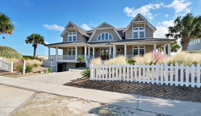 Oceanfront, East Beach, Occupancy 12, Four Bedroom Home