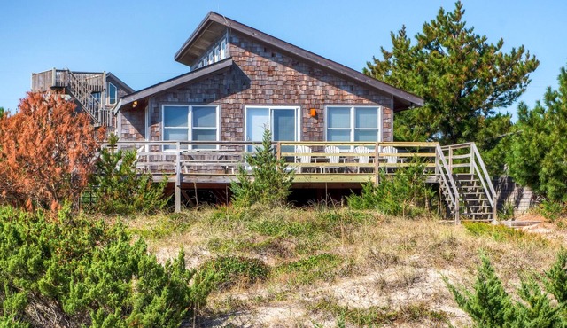 Oceanfront Home in Avon with Direct Beach Access, Community Pool and Tennis