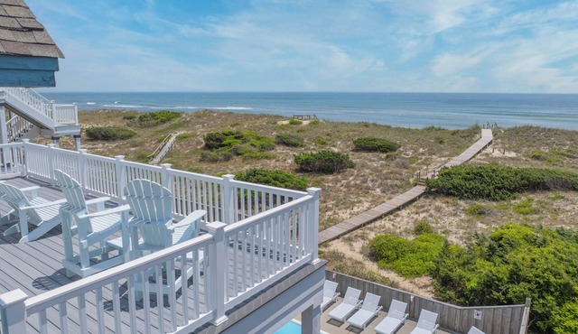 Oceanfront Home w/Private Pool, Hot Tub, Game Room, and Grill
