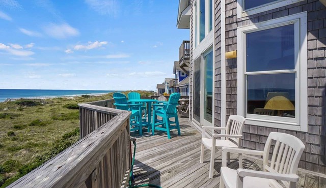 Oceanfront Home w/Private Pool, EV Charger, Hot Tub, Tiki Bar, and Game Room