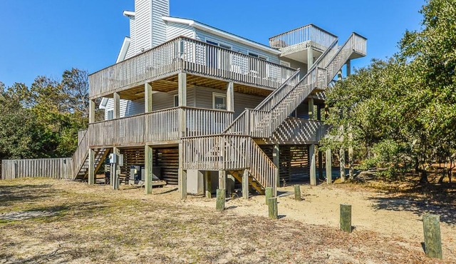 Oceanside, 5 BRs, Wild Horses, 600 ft to Beach Access, 4wheel Drive Area, 4x2398, The T House