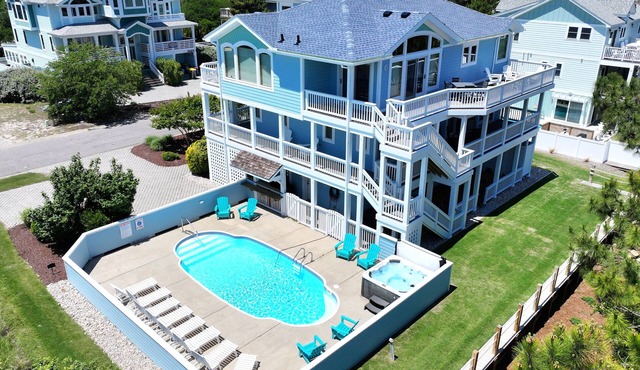 Oceanside, Private Pool, ELEV, Hot Tub, Corolla Light Amenities, BH6, Sunny Rays