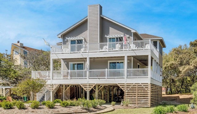 One Grand Whim | 698 ft from the Beach | Community Pool, Hot Tub | Corolla