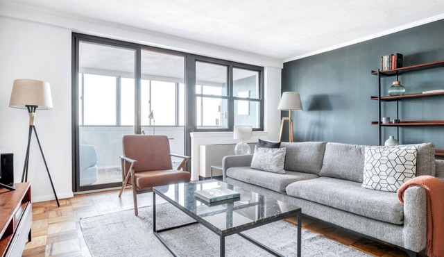 Open & Bright Beacon Hill 1BR, near the State House by Blueground