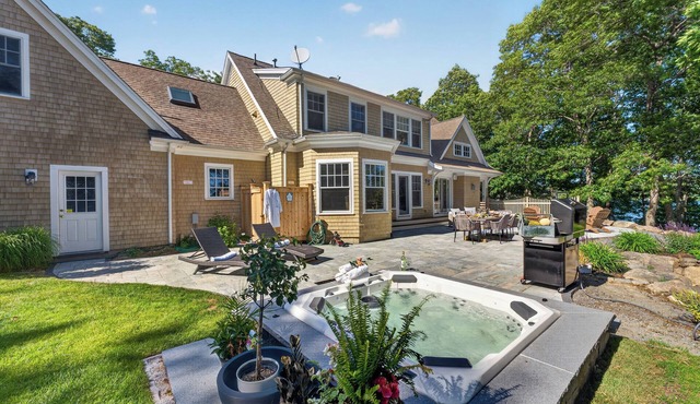 Opulent Private Waterfront Escape with NEW Hot Tub
