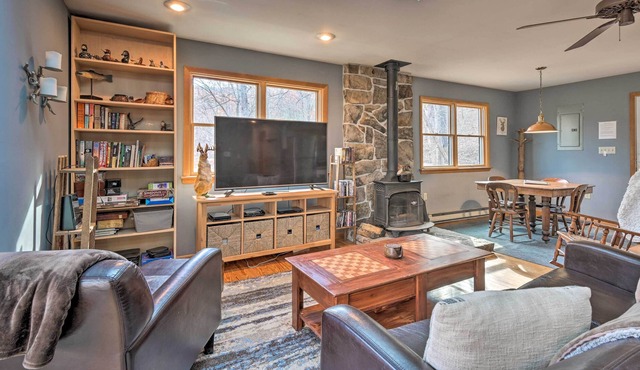 Pet-Friendly Riverfront Cabin with Patio + Yard!