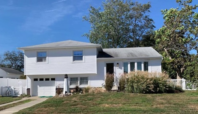 Pet friendly split level home steps to Delaware Bay