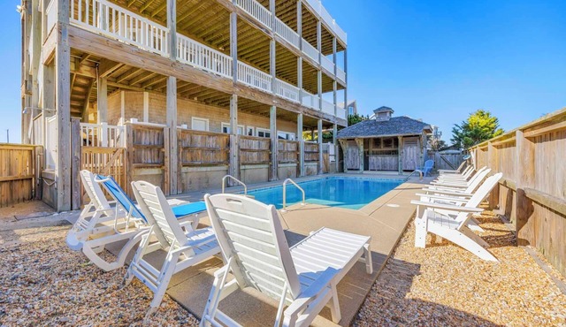 Premier Oceanfront Home with Pool, Hot Tub, Elevator, Game Room, and Theater