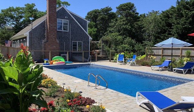 Pristine home w/heated saltwater pool, just minutes from beaches and bike trail.