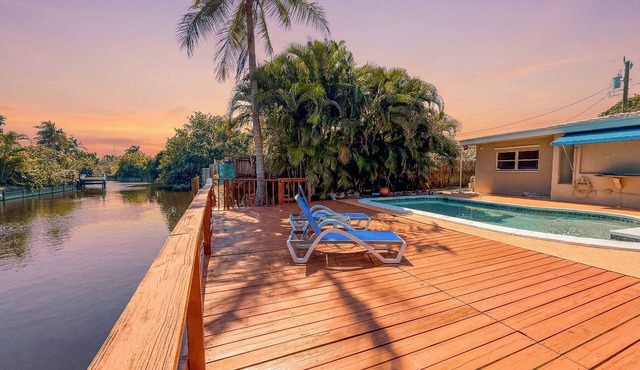 Private Pool Home · Canal Views · Waterfront Deck