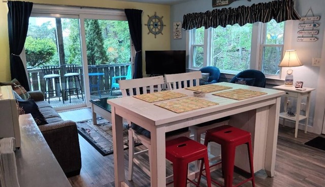 RECENTLY RENOVATED 2 BEDROOM CONDO WITH DECK & OFF STREET PARKING CLOSE TO BEACH