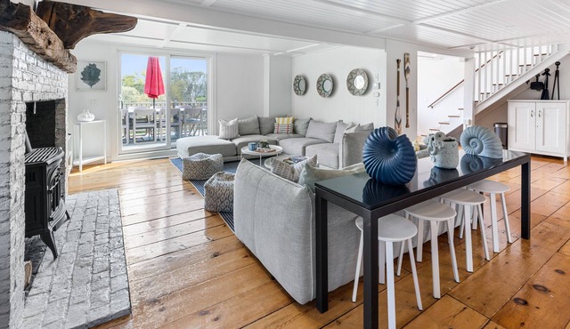 Renovated Chatham Coastal Estate with Water Views and Room for Fourteen