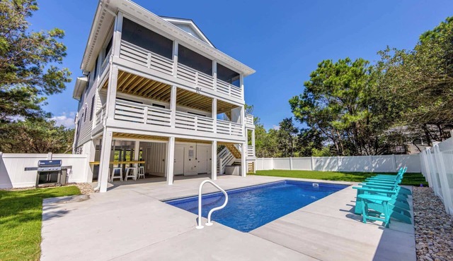 Saltwater Pool, Hot Tub, & 5-Min Walk to Beach!