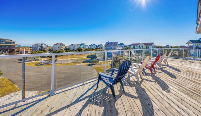 Semi-Oceanfront Home w/Private Pool, Hot Tub, Tiki Bar, and Game Room
