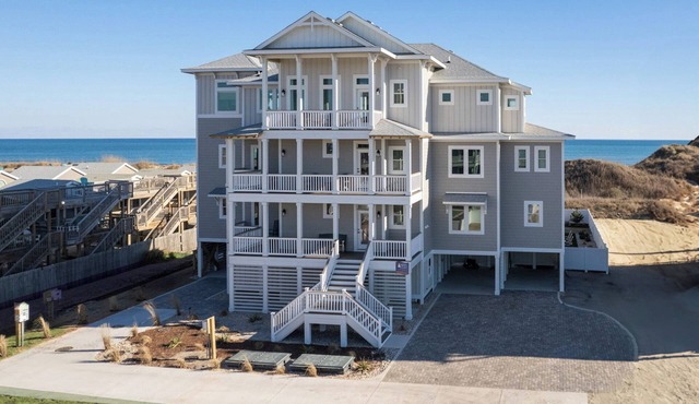 Skydance 10 bedroom Brand New Luxury Home on Hatteras Island